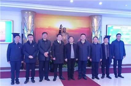 韶山市市委書記曹偉宏一行蒞臨【湘潭恒欣】走訪慰問(wèn)