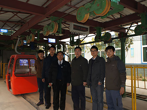 國家安標(biāo)中心長沙機(jī)電檢測中心翟主任一行蒞臨“湘潭恒欣”